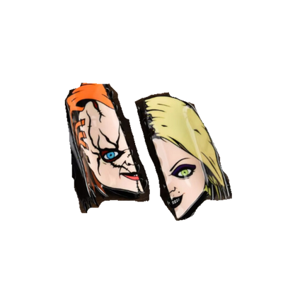 Chucky & Tiffany Claw Clip Horror