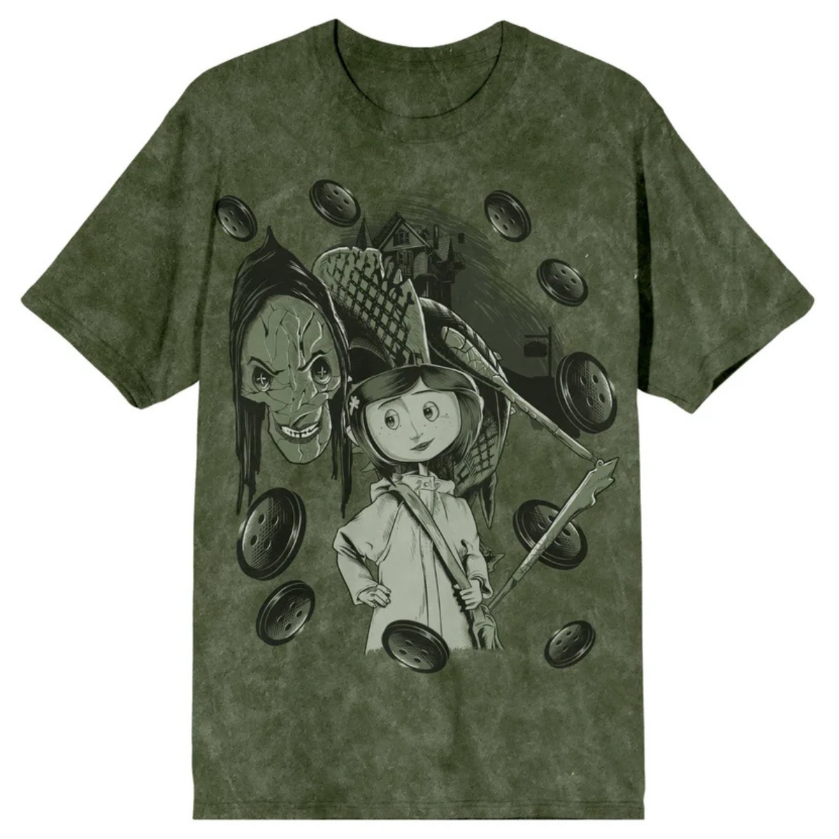 Coraline Other Mother Buttons Oversize Tee for Women