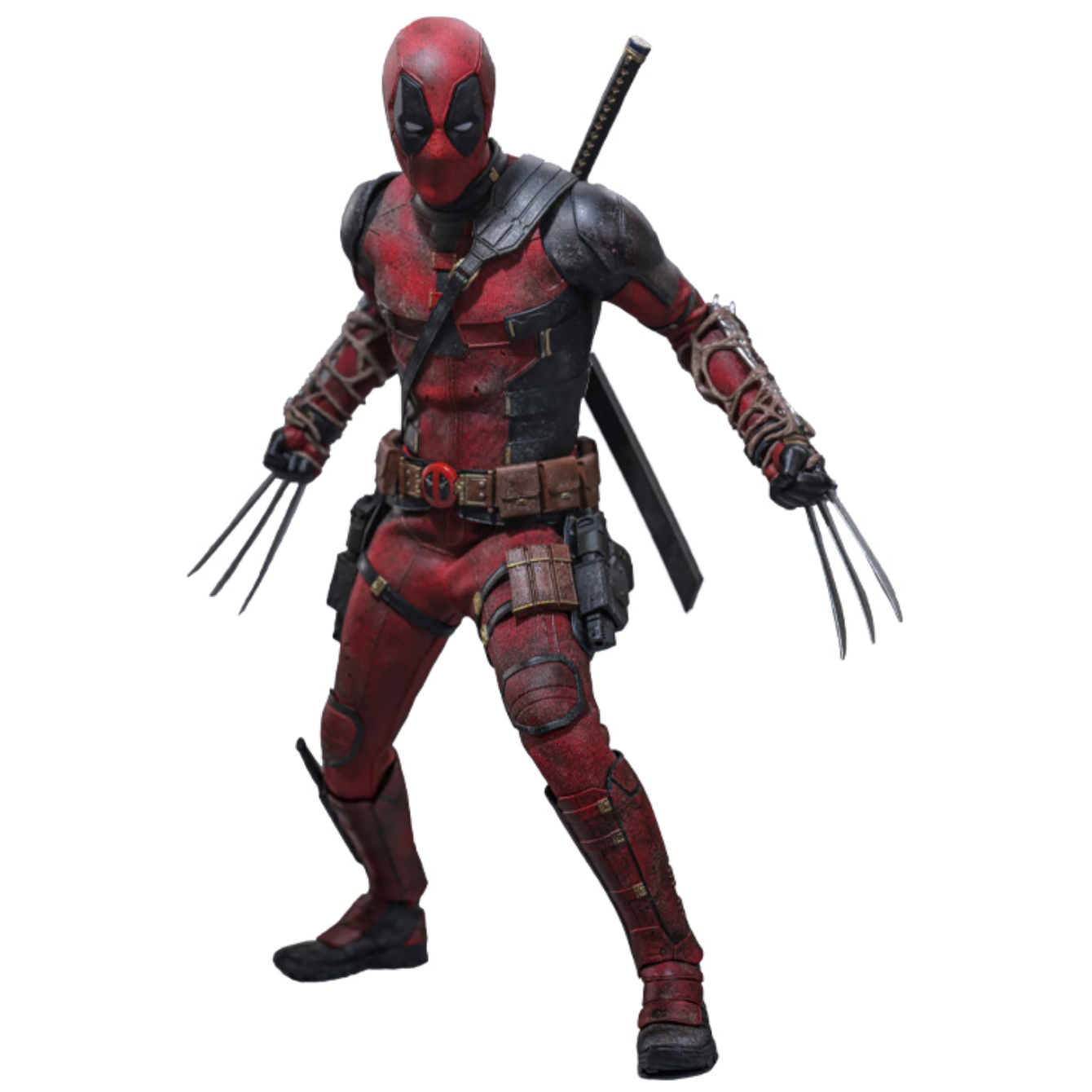 Deadpool (Battling Version) Sixth Scale Figure by Hot Toys