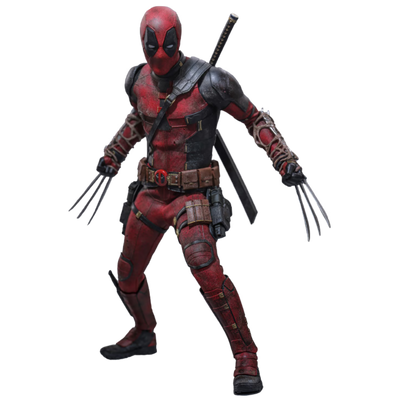 Deadpool (Battling Version) Sixth Scale Figure by Hot Toys