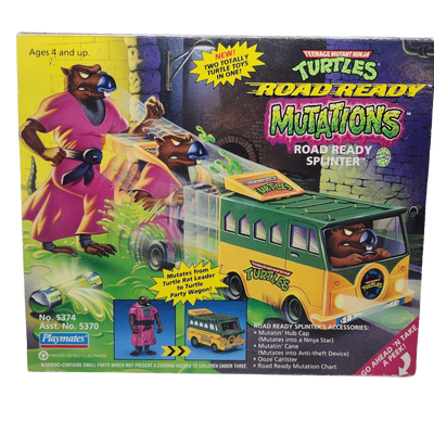 Road Ready SplinterTMNT Mutations 1993 Playmates