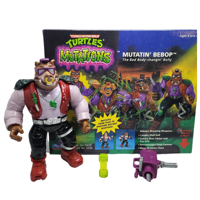 Mutatin' Bebop TMNT Mutations 1992 Playmates Action Figure