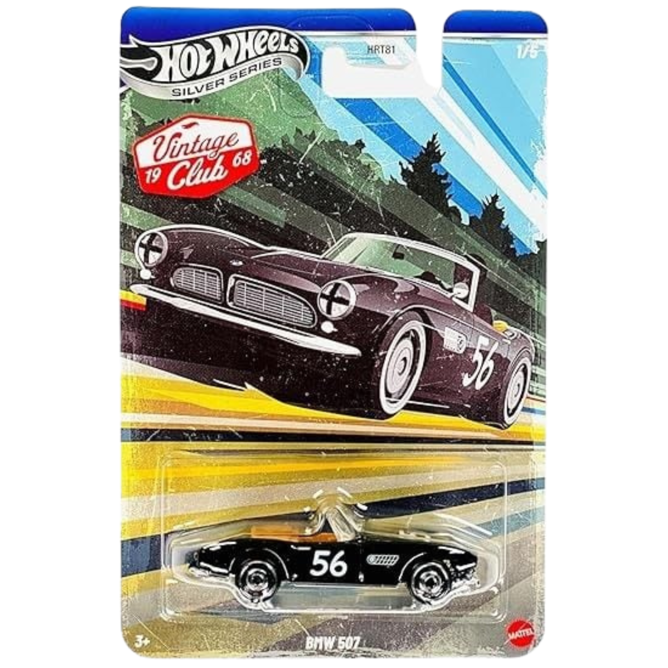 Hot Wheels Silver Series 1968 Vintage Club BMW 507