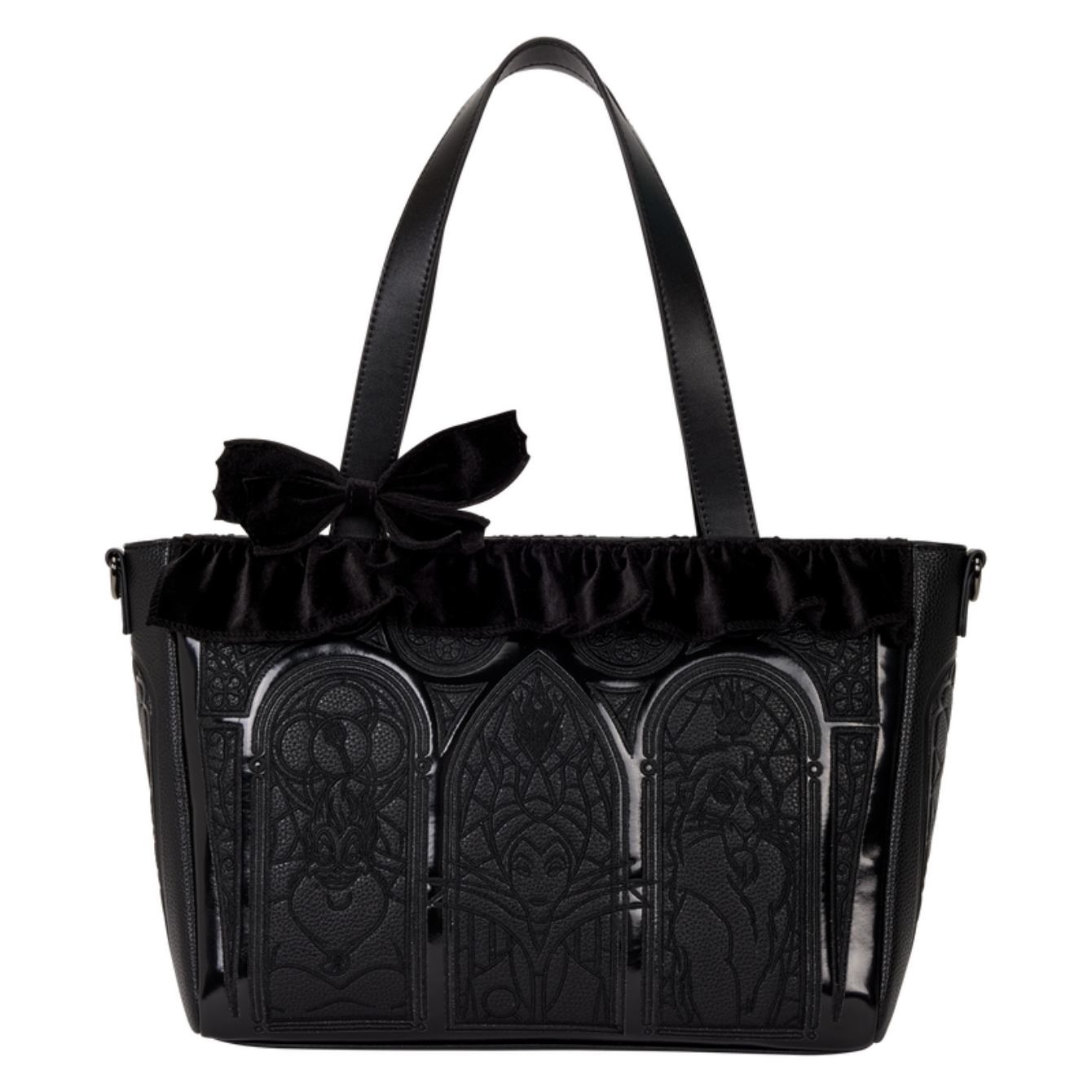 Disney Villains Stained Glass Tote Crossbody Bag
