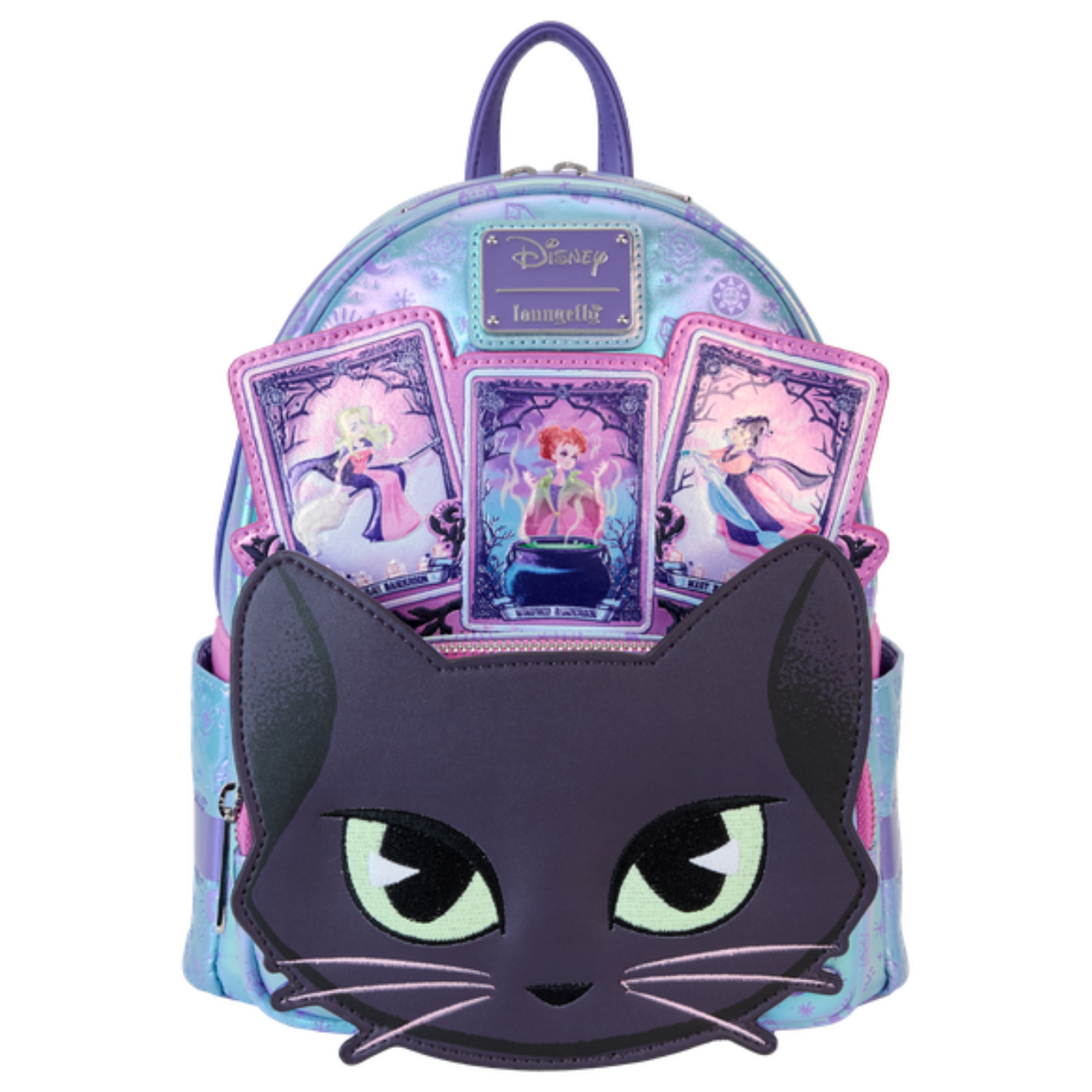 hocus pocus mini backpack Sanderson Sisters' House with touches of purple Hocus Pocus Sanderson Sisters Collection