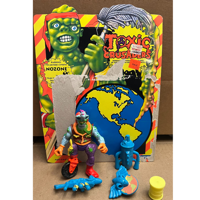 Toxic Crusaders Nozone Figure Complete