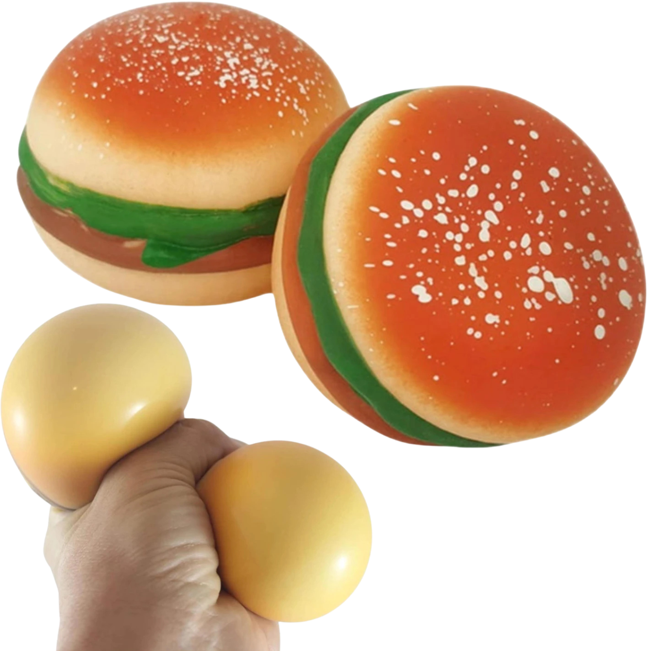 Hamburger Squeeze Toy