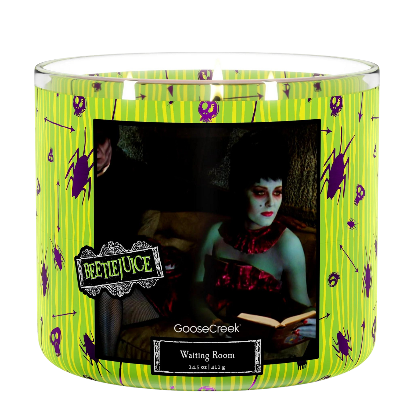 Beetlejuice- Waiting Room Large 3-Wick Candle