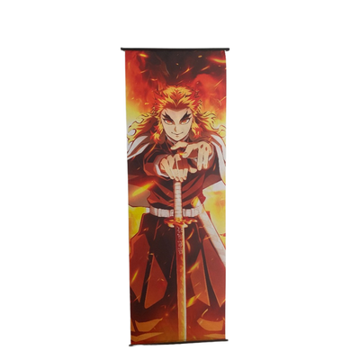Demon Slayer Kyojuro Rengoku Wall scroll