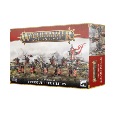 Cities of Sigmar Freeguild Fusiliers 11 Miniatures Games Workshop | No. 86-19