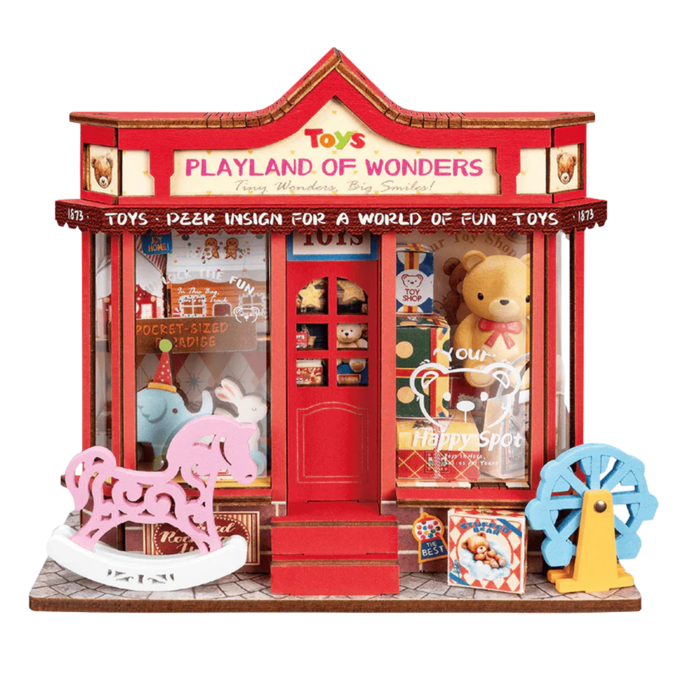 Rolife Whimsy Toy Shop DIY Miniature House