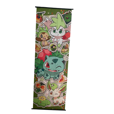 Pokemon wall scroll