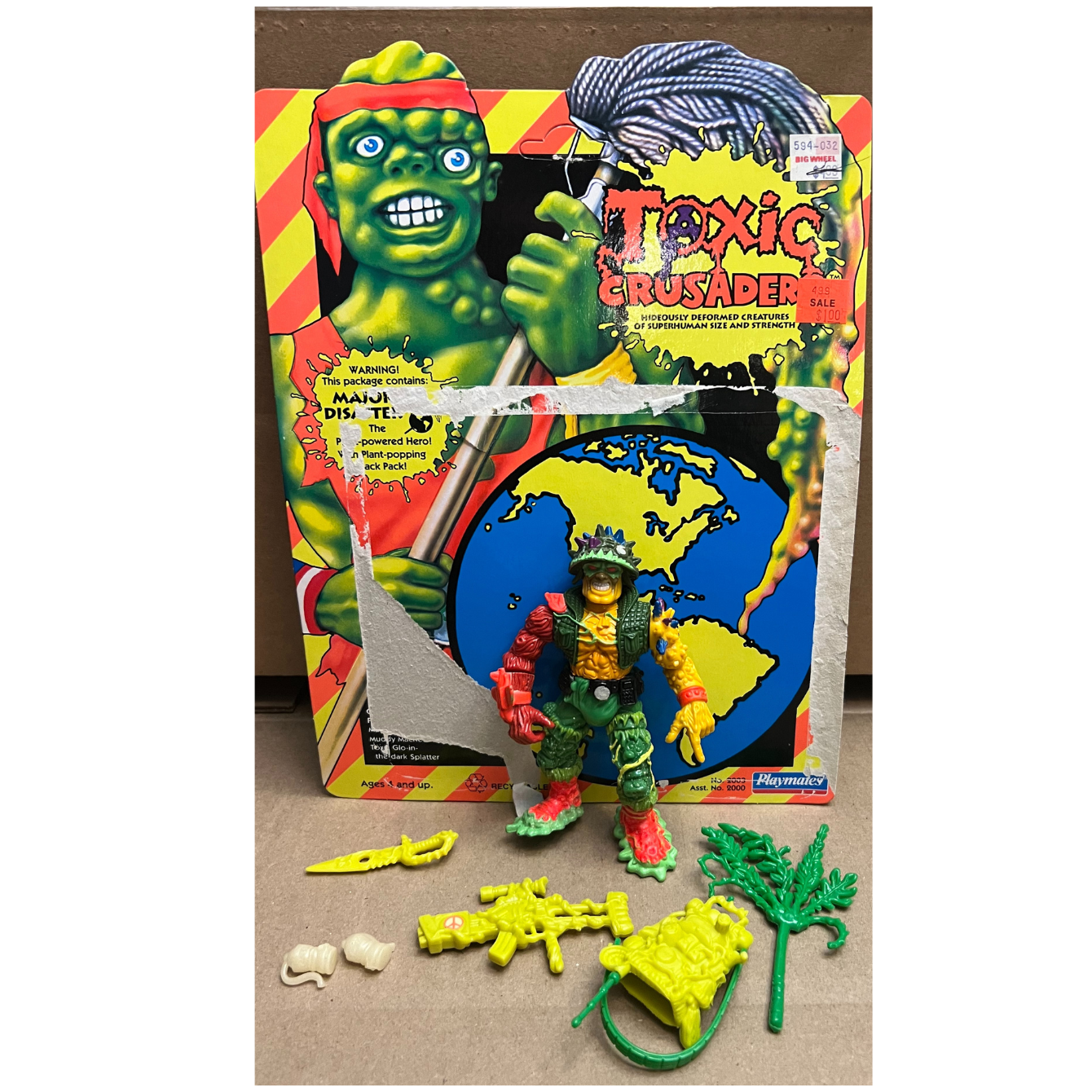 Toxic Crusaders Major Disaster 「super7」 Toxic Crusaders Major Disaster Complete – Replay Toys LLC