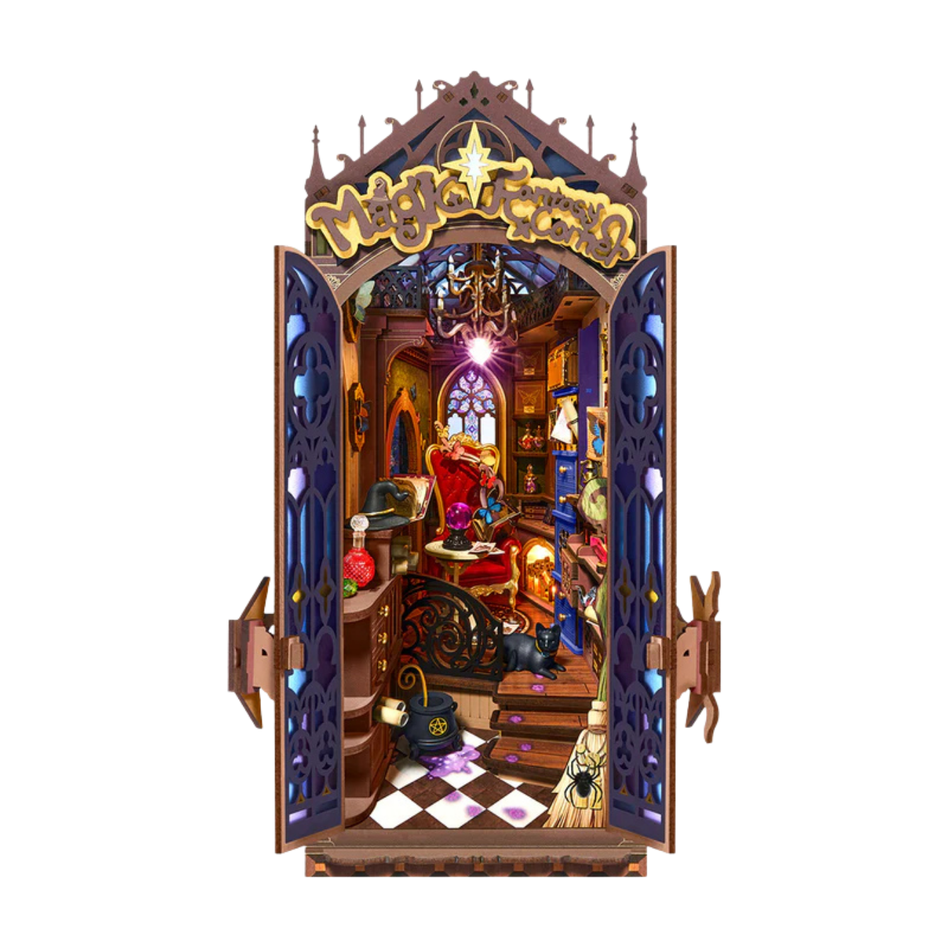 Rolife Magic Fantasy Corner DIY Book Nook Kit