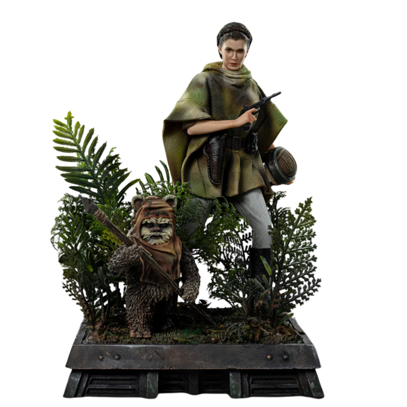 Pre-Order - Statue Leia and Wicket - Star Wars Episode VI - Art Scale 1/10 - Iron Studios