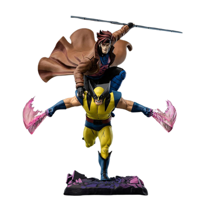 Statue Gambit & Wolverine - X-Men 97 - Art Scale 1/10 - Iron Studios