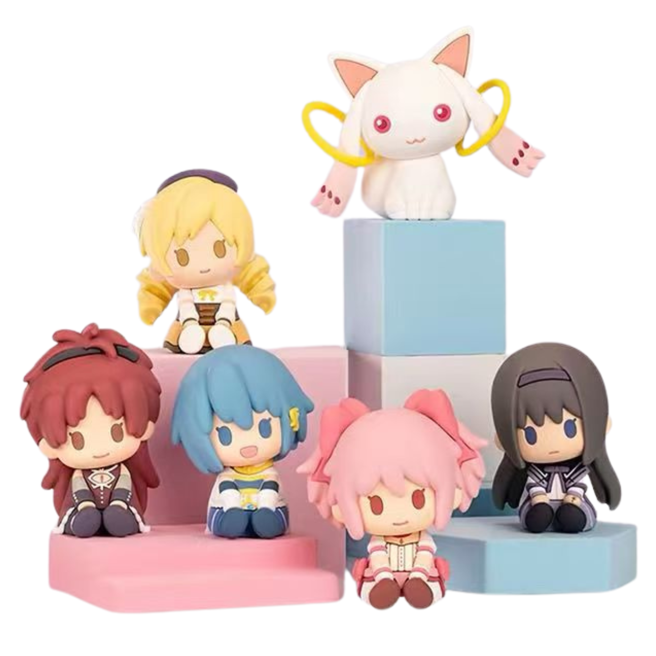 Bandai Puella Magi Madoka Magica Q‑Sitting Blind Box Figures