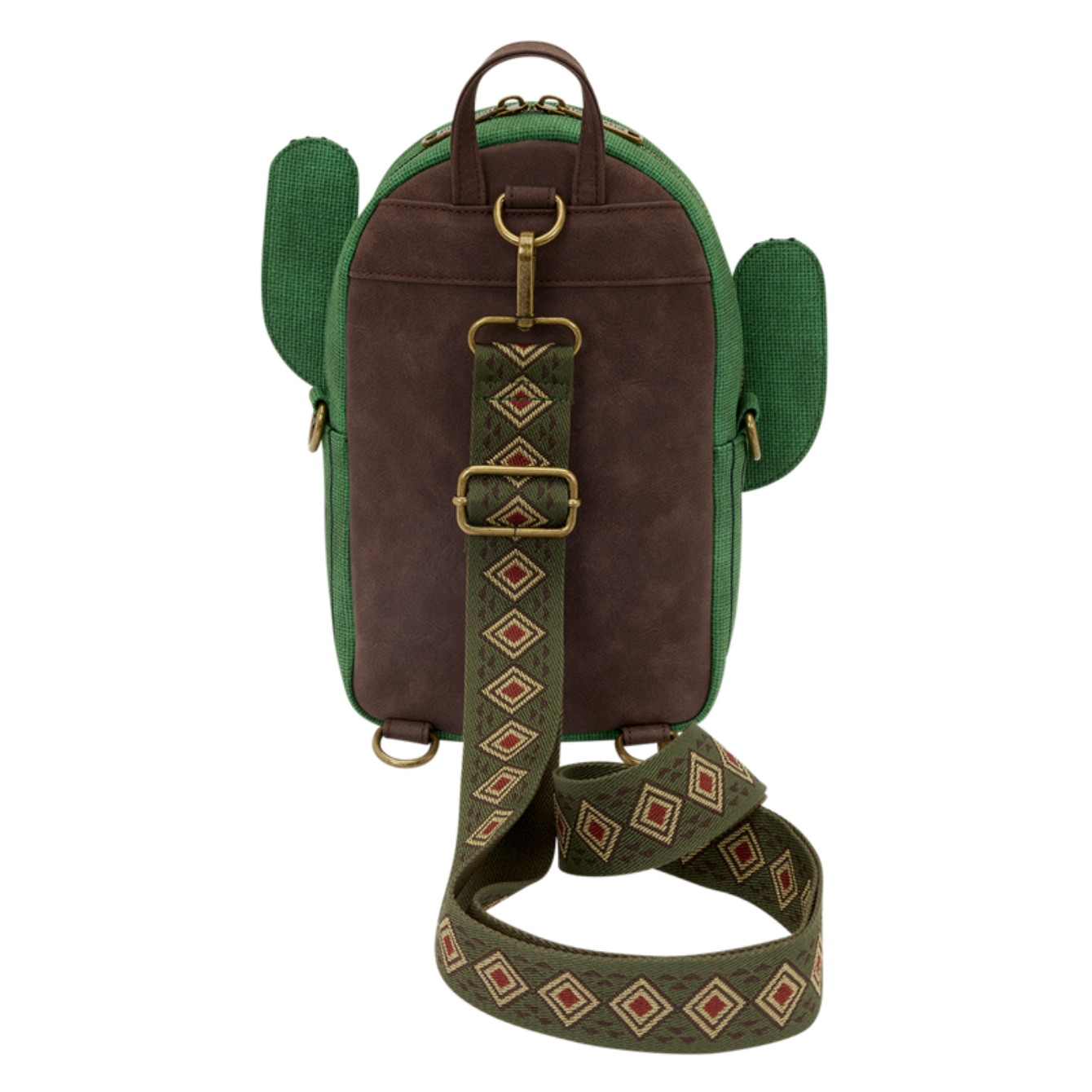 Peanuts Spike Desert Cactus Sling Crossbody Bag
