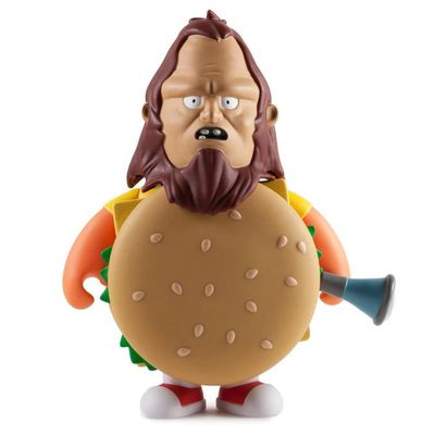BOBS BURGERS BEEFSQUATCH 7" ART FIGURE BY KIDROBOT