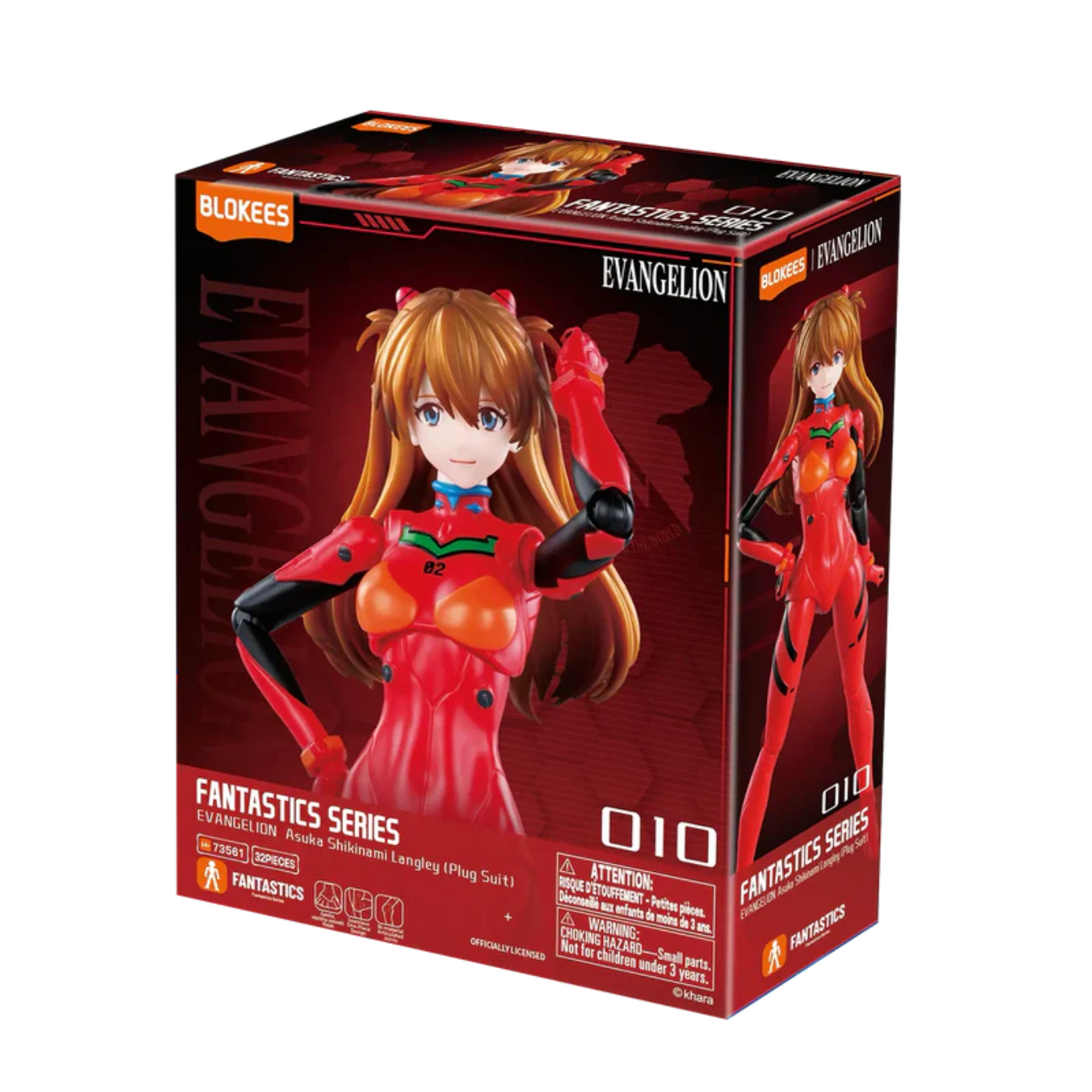 BLOKEES | Evangelion Fantastics Series - 03 Asuka Shikinami Langley (PLUG SUIT)