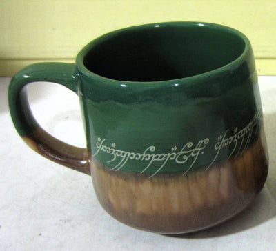 Lord of the Rings Reactive Glaze 18oz. Tapered Pottery Mug