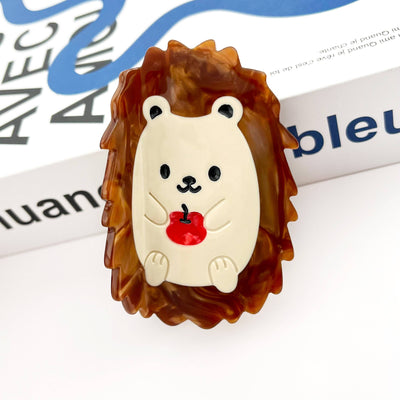 Cute Hedgehog Claw Clip, Animal Hair Clip