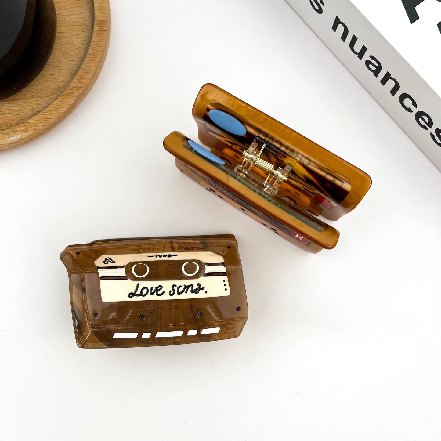 Tape Hair Clip,Acetate Creative Hair Claw