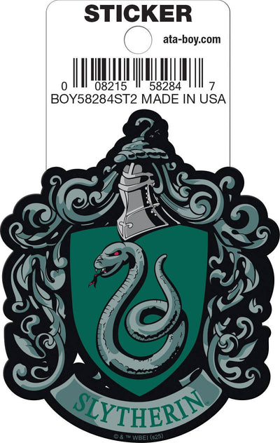 Harry Potter Slytherin Crest Die Cut Sticker