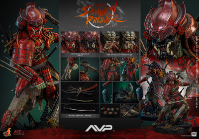 Akaoni Samurai Predator Sixth Scale Figure
