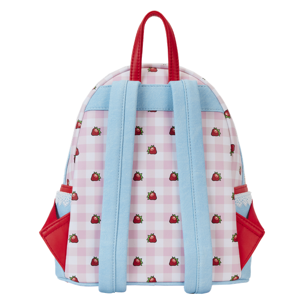 Strawberry Shortcake Denim Pocket Mini Backpack