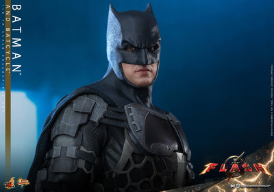 Batman and Batcycle Sixth Scale Figure Set