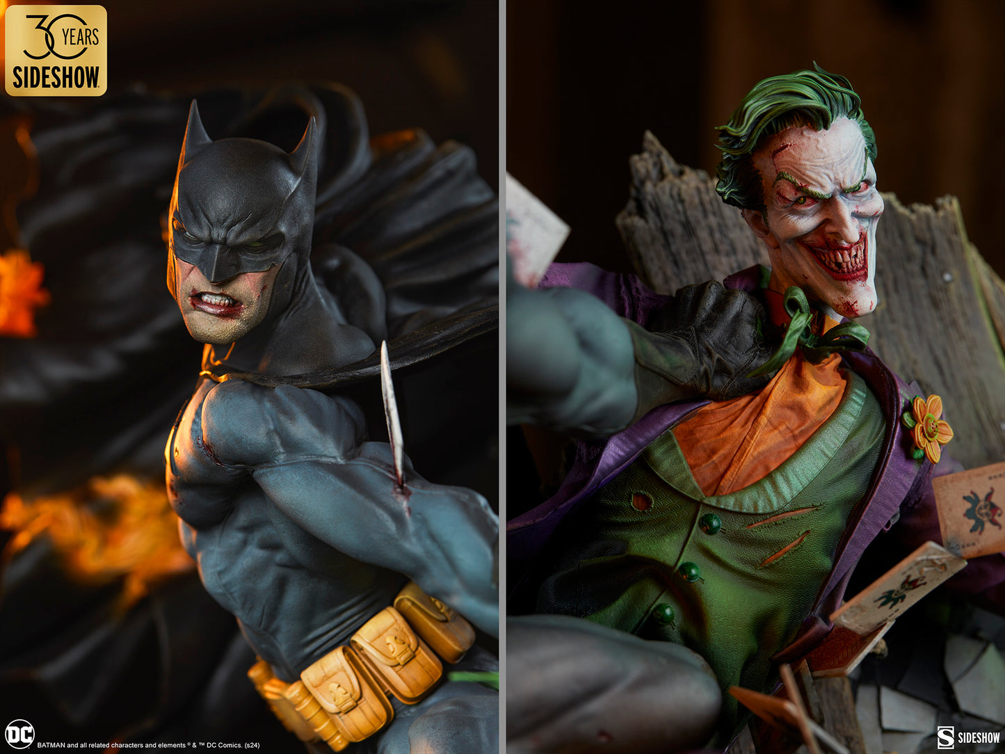 PRE-ORDER Batman vs The Joker: Eternal Enemies Premium Format™ Figure