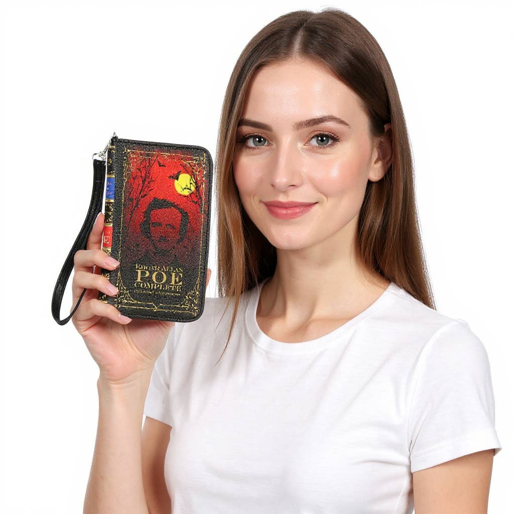 Edgar Allan Poe Book Wallet