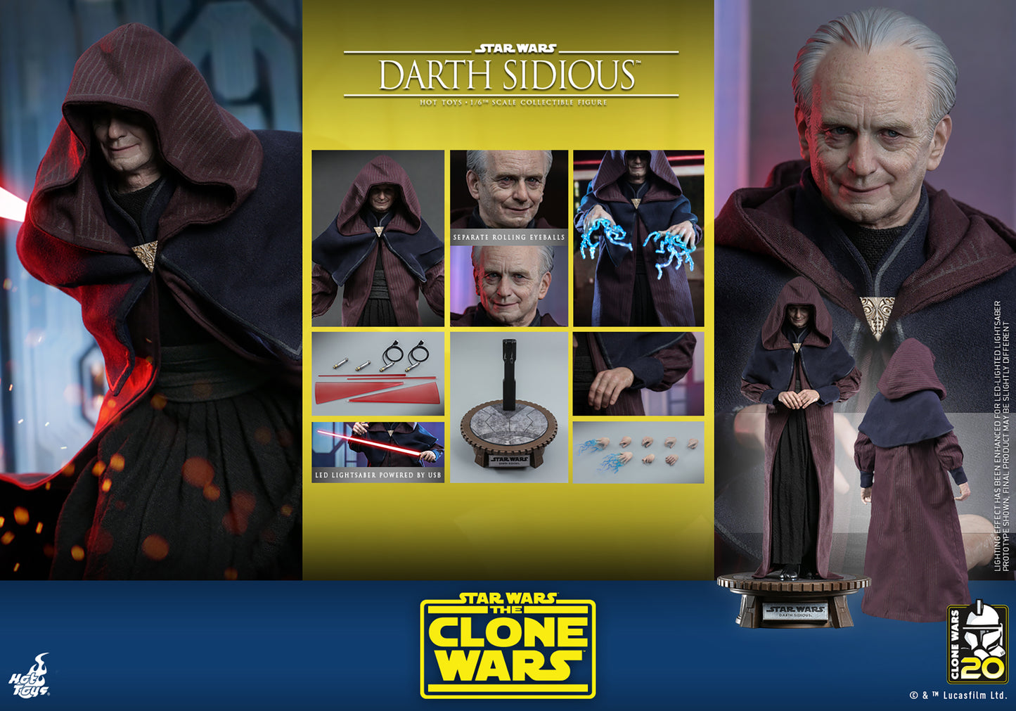 Darth Sidious™ Sixth Scale Figure
