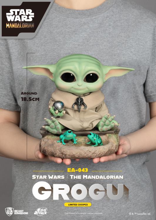 The Mandalorian Egg Attack EA-043 Grogu Limited Edition Figure BY BEAST KINGDOM - BRAND STAR WARS