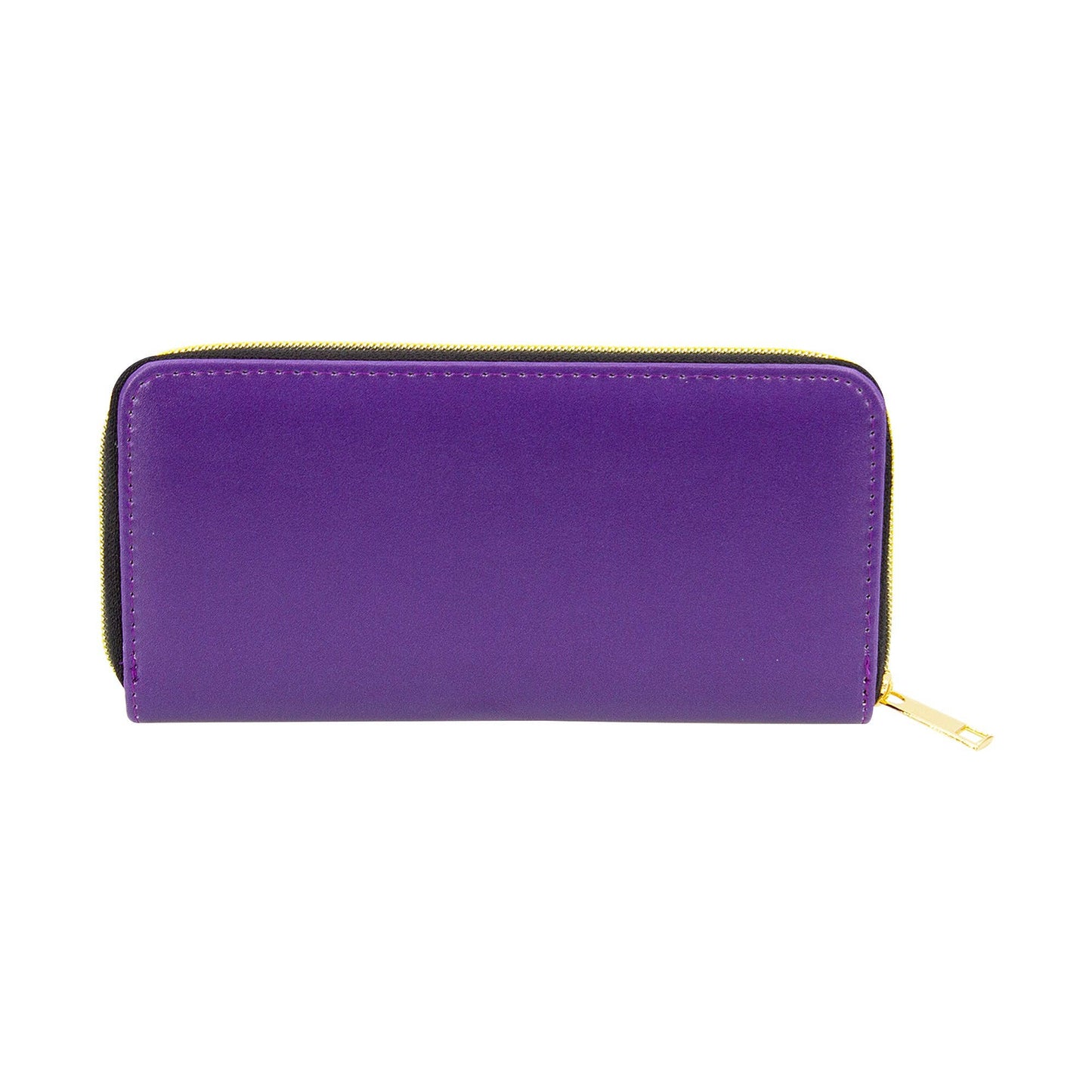 Jack And Sally Star Crossed Lovers Tarot Zip Around Wallet, Purple