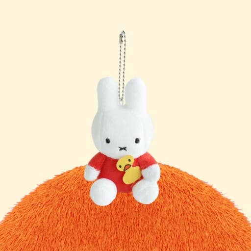 Limited Miffy Plush with lovely animal Keychain Bag Charm