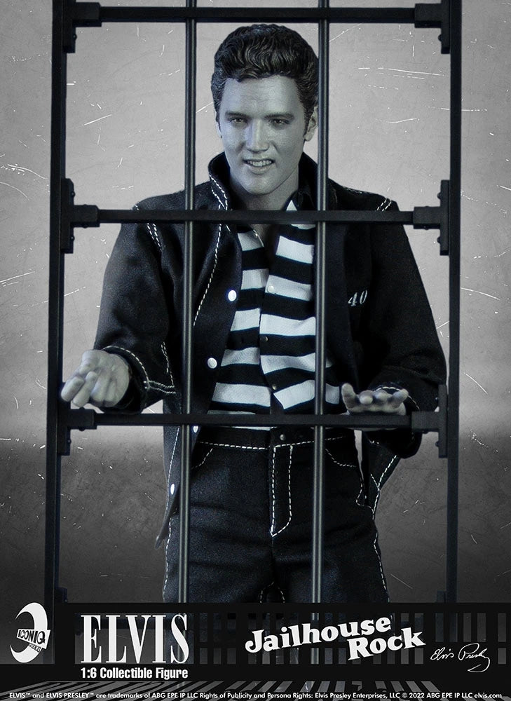 ELVIS PRESLEY (JAILHOUSE ROCK EDITION) Sixth Scale Figure by Iconiq Studios
