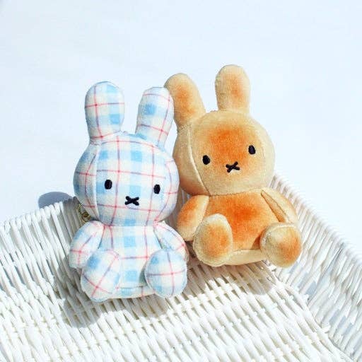 Limited Edition Check Miffy Keychain Plush