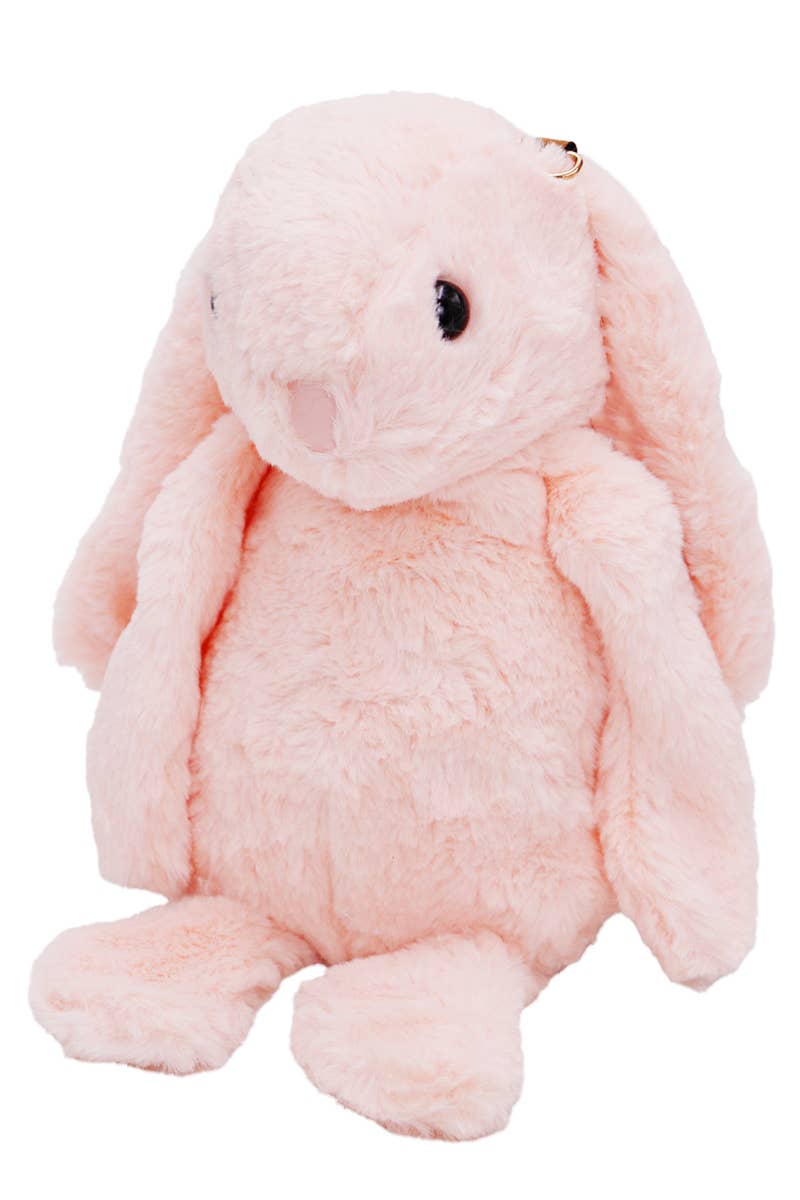 Bunny Rabbit Fuzzy Faux Fur Crossbody Bag Random Color