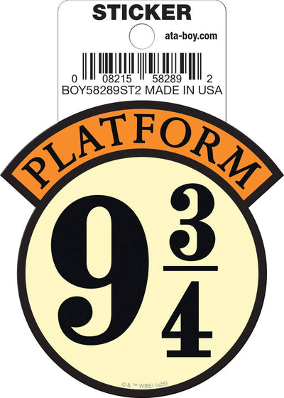 Harry Potter Platform 9 3/4 Die Cut Sticker