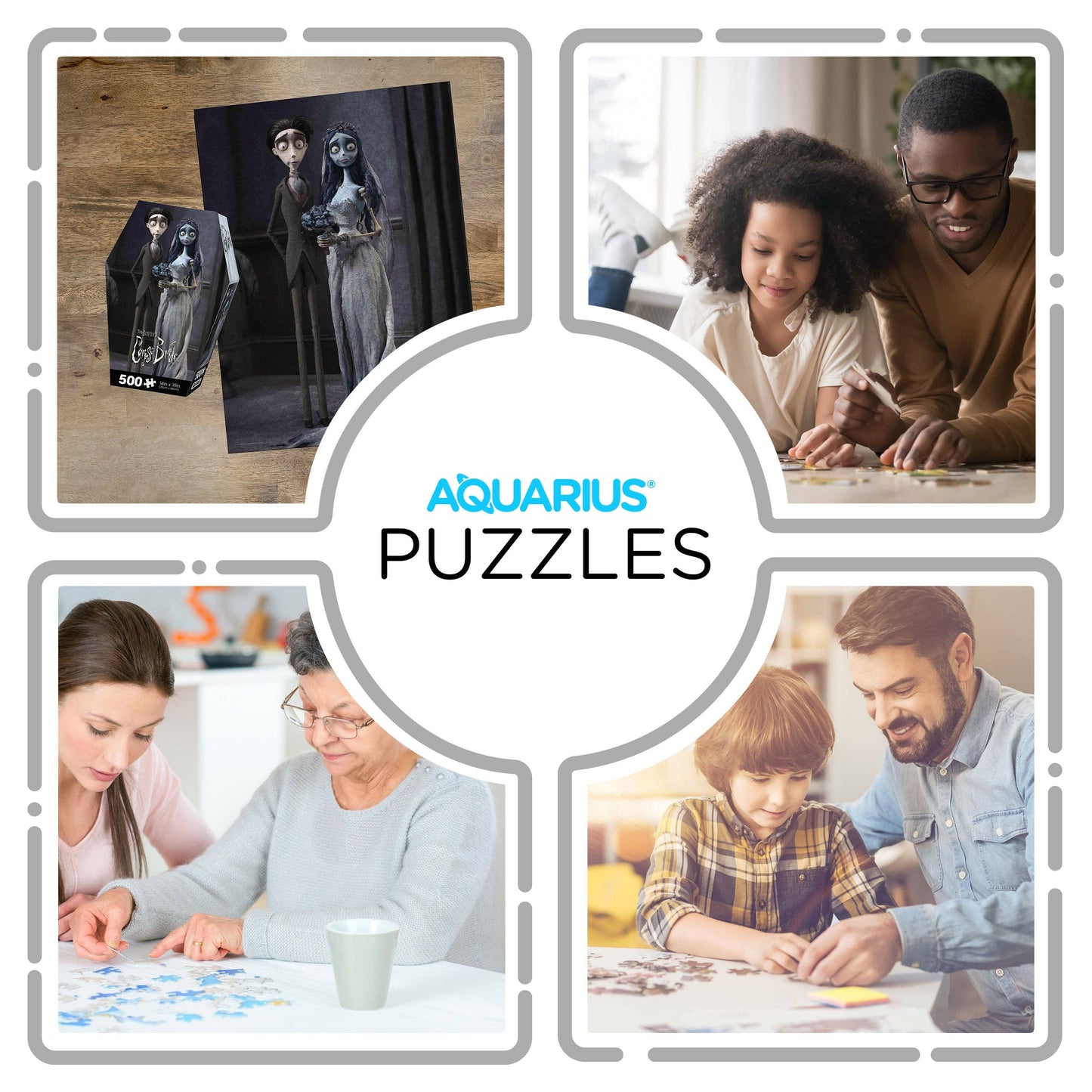 Corpse Bride Coffin Box 500 Piece Jigsaw Puzzle