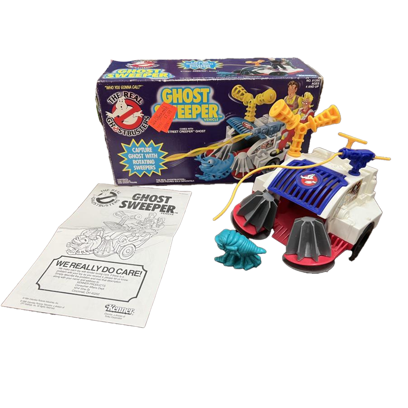 1986 Ghostbusters Ghost Sweeper