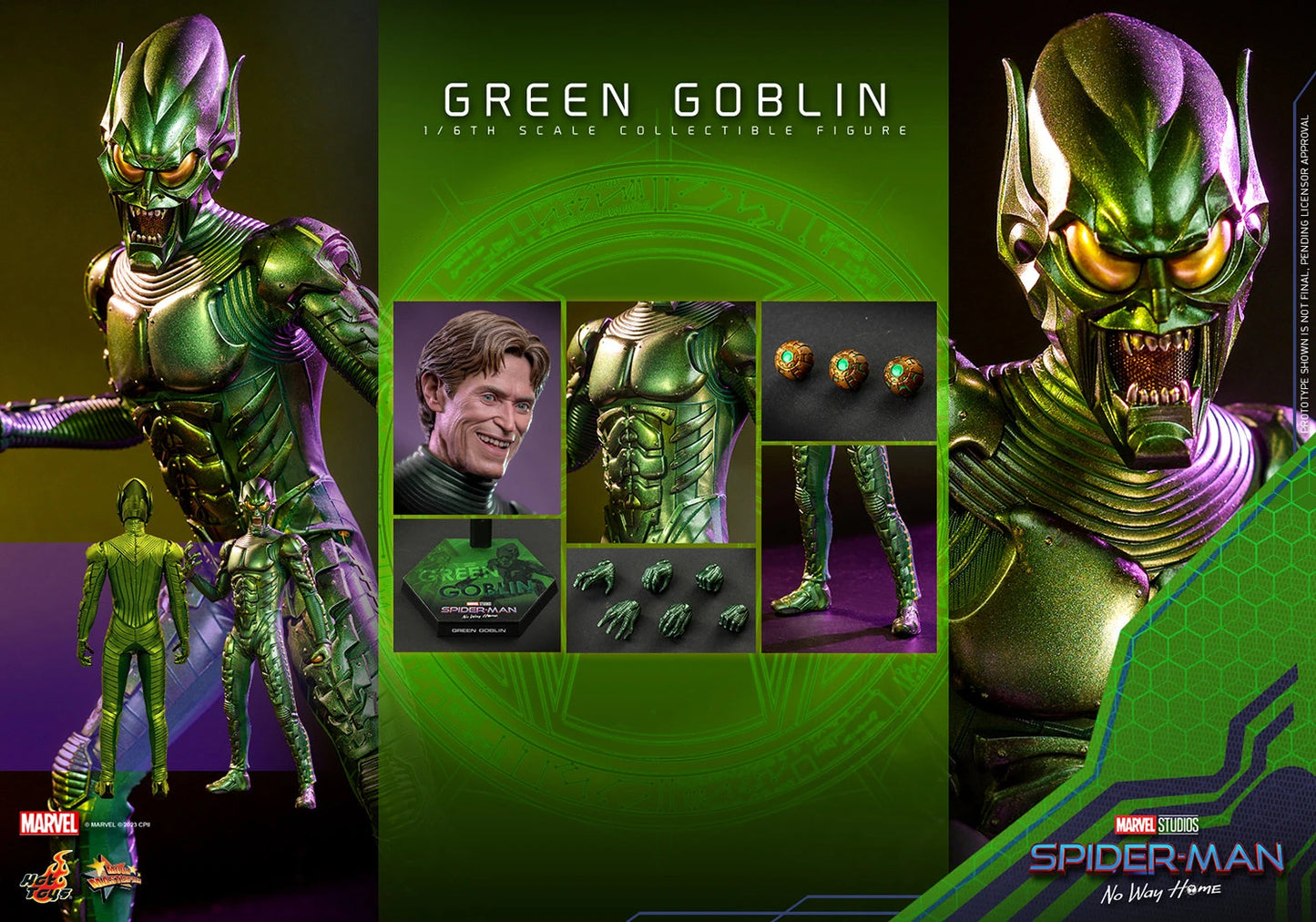 GREEN GOBLIN Sixth Scale Figure by Hot Toys