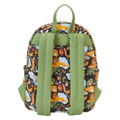 Loungefly Disney Lion King 30TH Anniversary Silhouette AOP Nylon Backpack