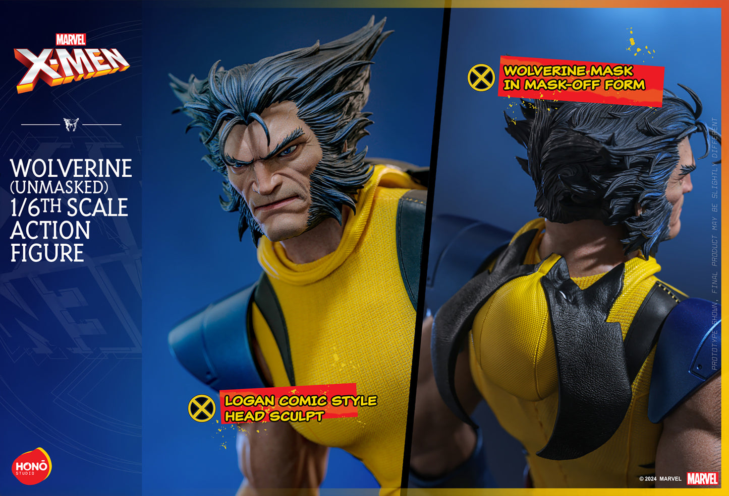 Wolverine (Unmasked) Action Figure