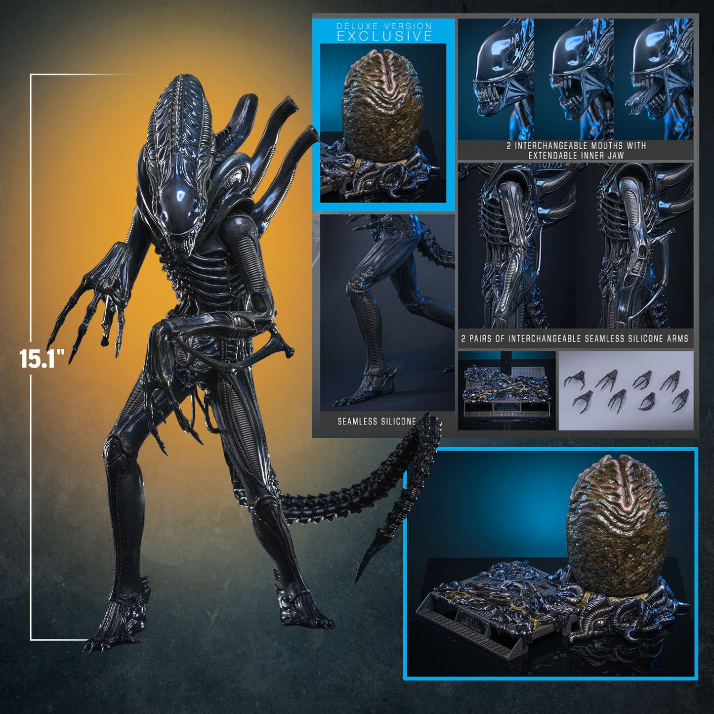 PRE-ORDER Alien Warrior (Deluxe Version) Sixth Scale Figure Hot Toys
