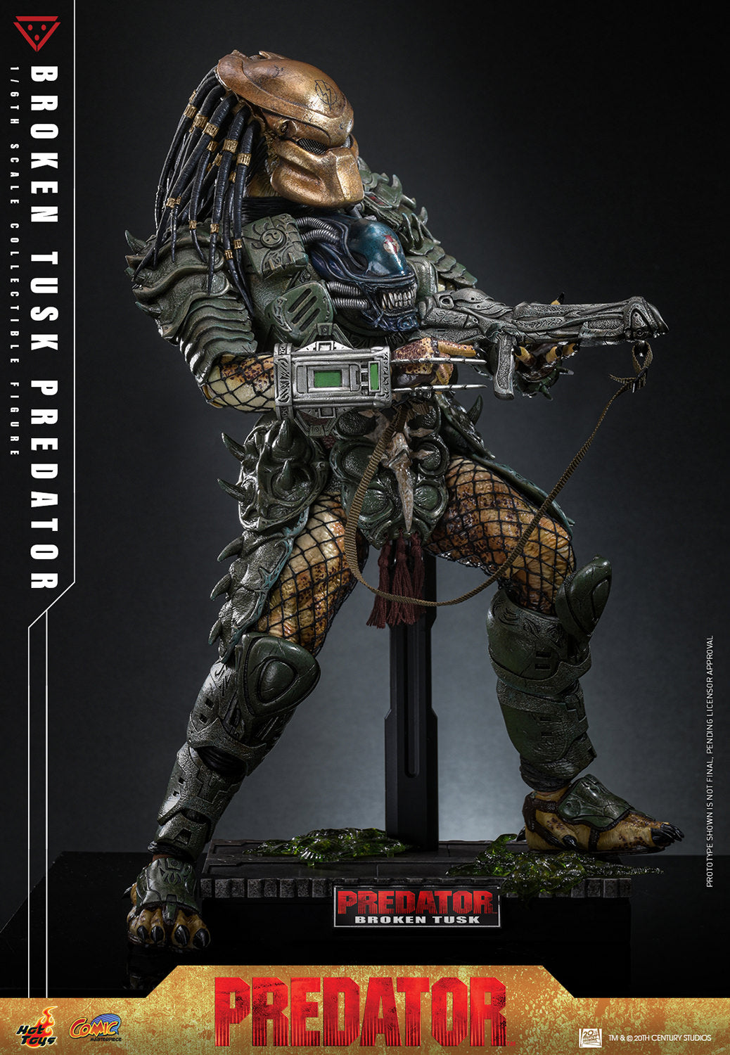 PRE-ORDER Broken Tusk Predator Sixth Scale Figure