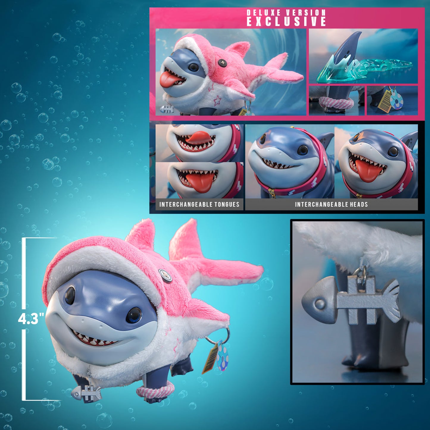 PRE-ORDER Hot Toys Marvel Rivals Jeff the Land Shark Deluxe Figure