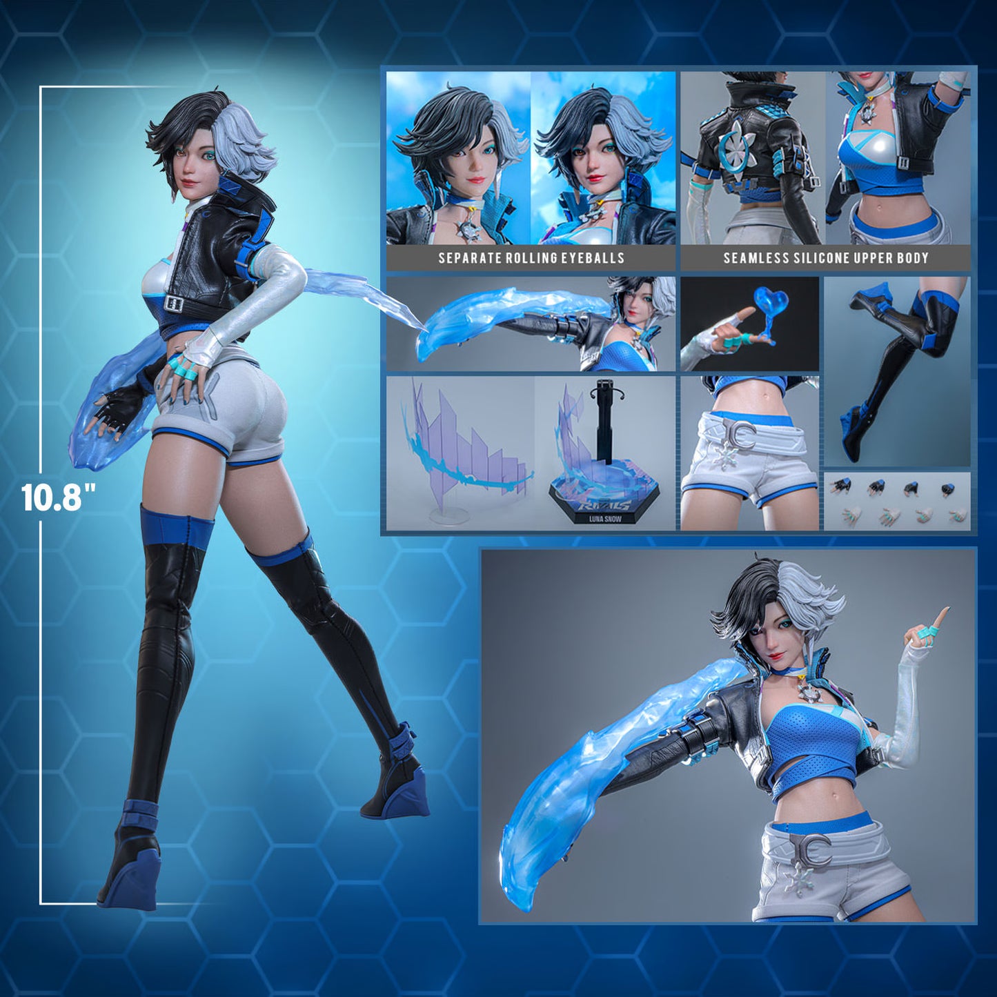 PRE-ORDER Hot Toys Marvel Rivals Luna Snow Sixth Scale Figure